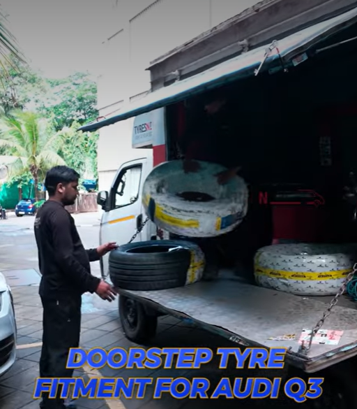 Doorstep Tyre Fitment for Audi Q3