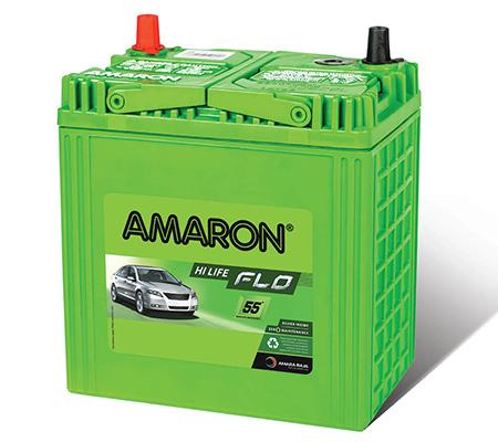 hf deluxe amaron battery price