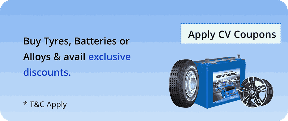 Get upto Rs4000 Discount on Tyres and Batteries
